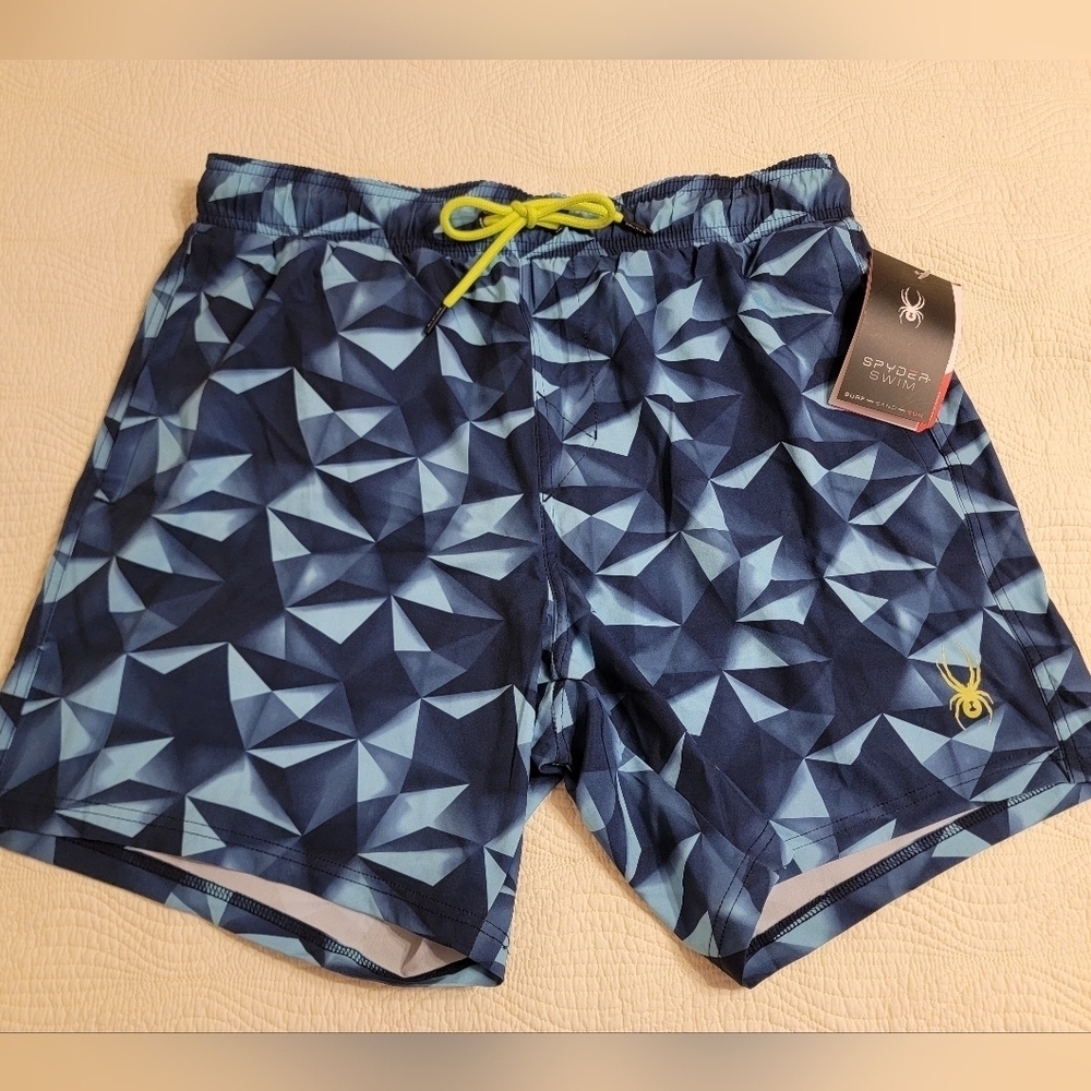 NWT Spyder Men's Swim Trunks